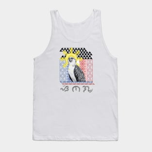 Philippine Eagle / Baybayin word Sinag (Ray of Light/Beam) Tank Top